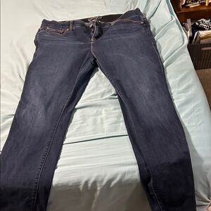 Torrid Dark Blue Skinny Jeans